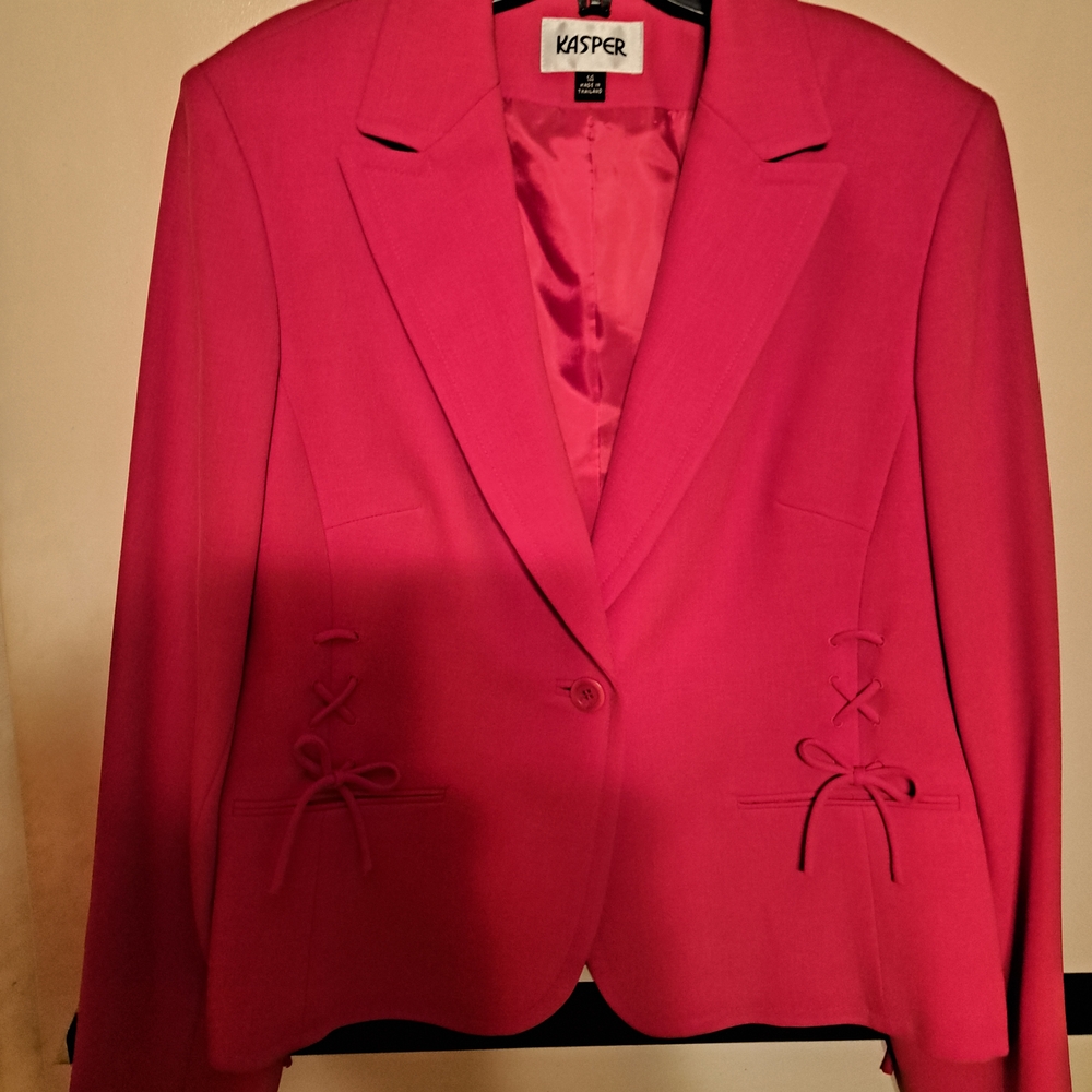 Kasper Women's Vibrant Rad Suit Jacket